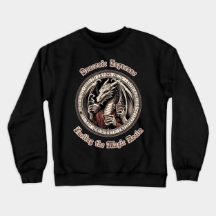 Draconic Espresso Crewneck Sweatshirt